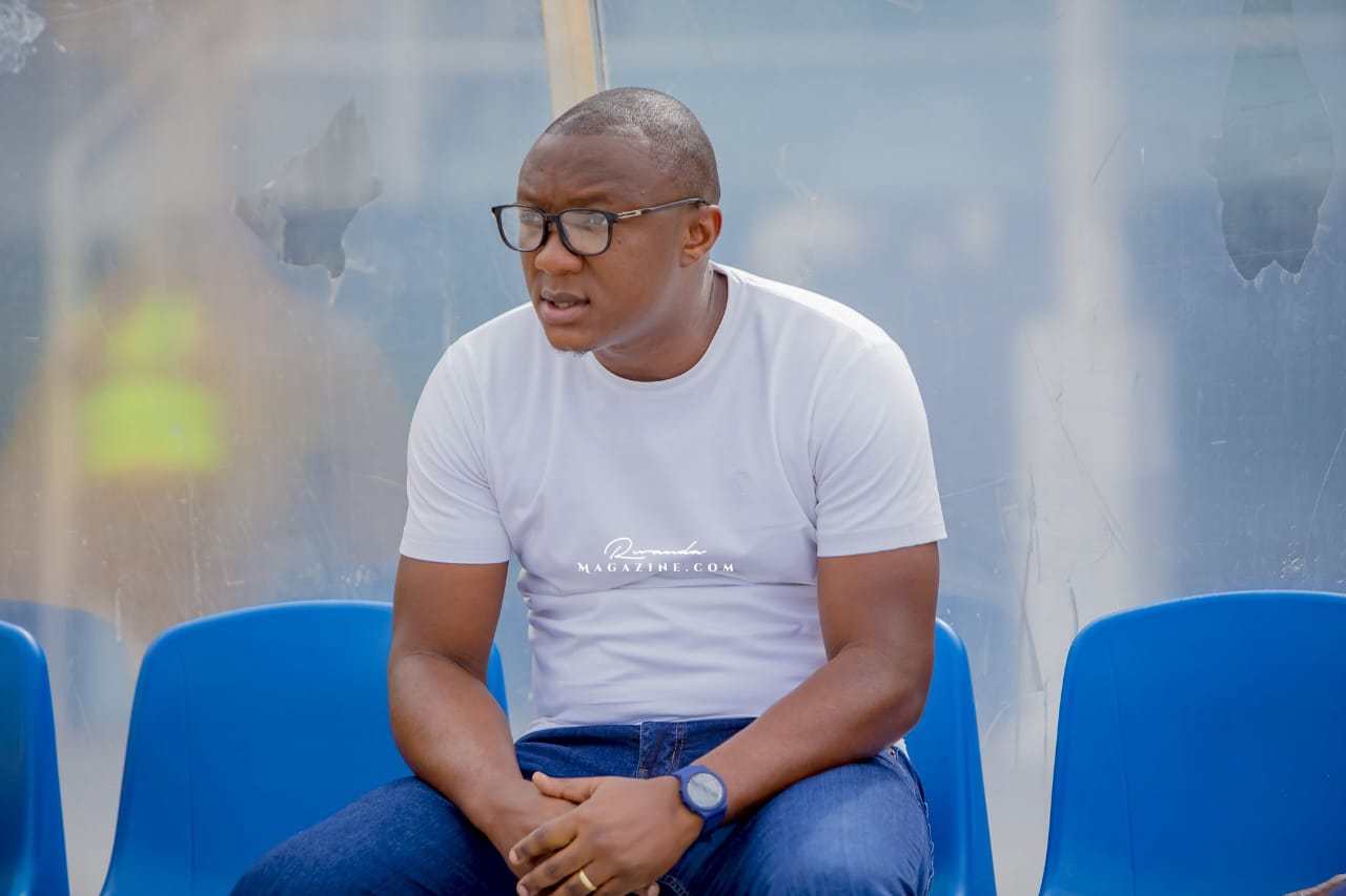 Sitting on coaching bench