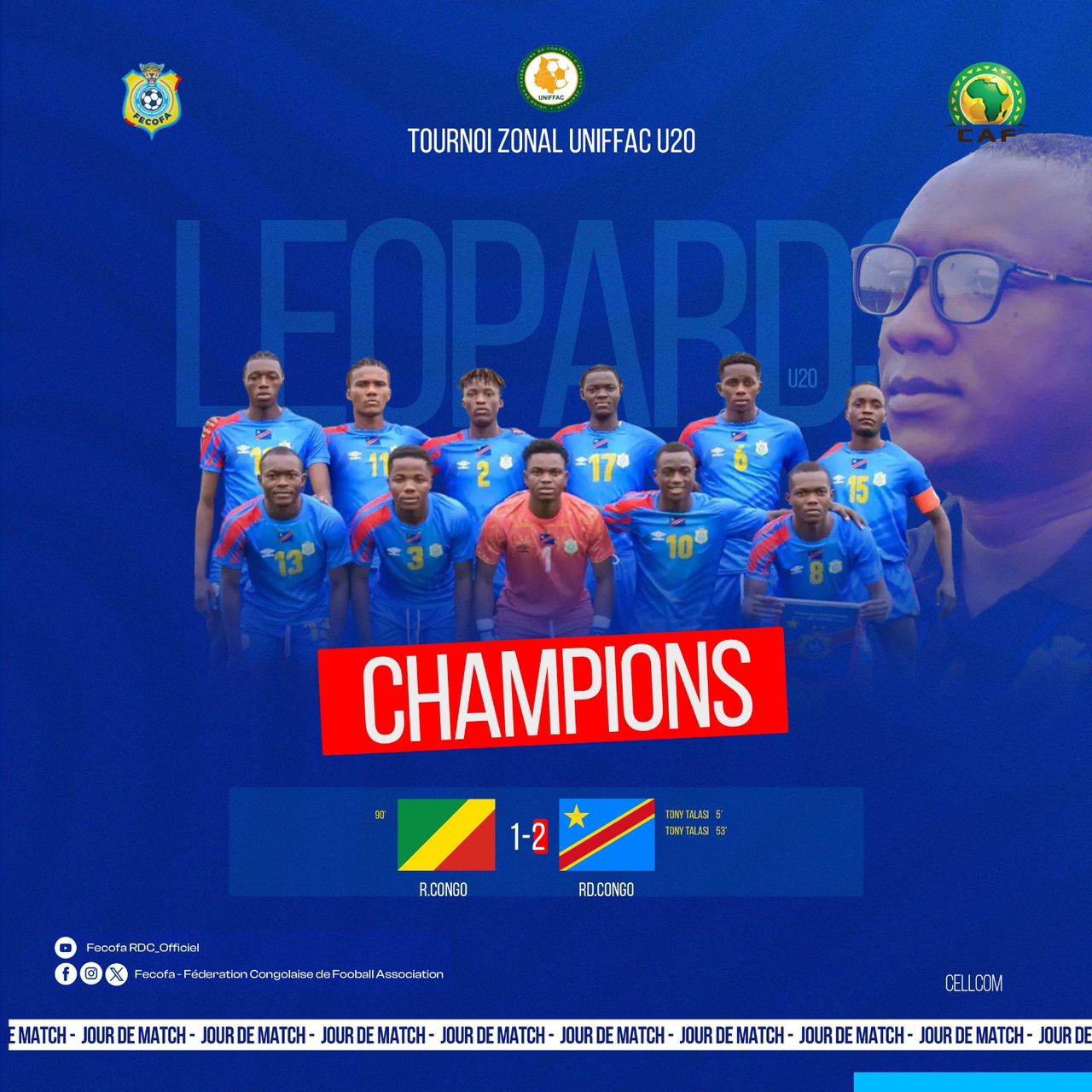 Flyer victory vs Congo