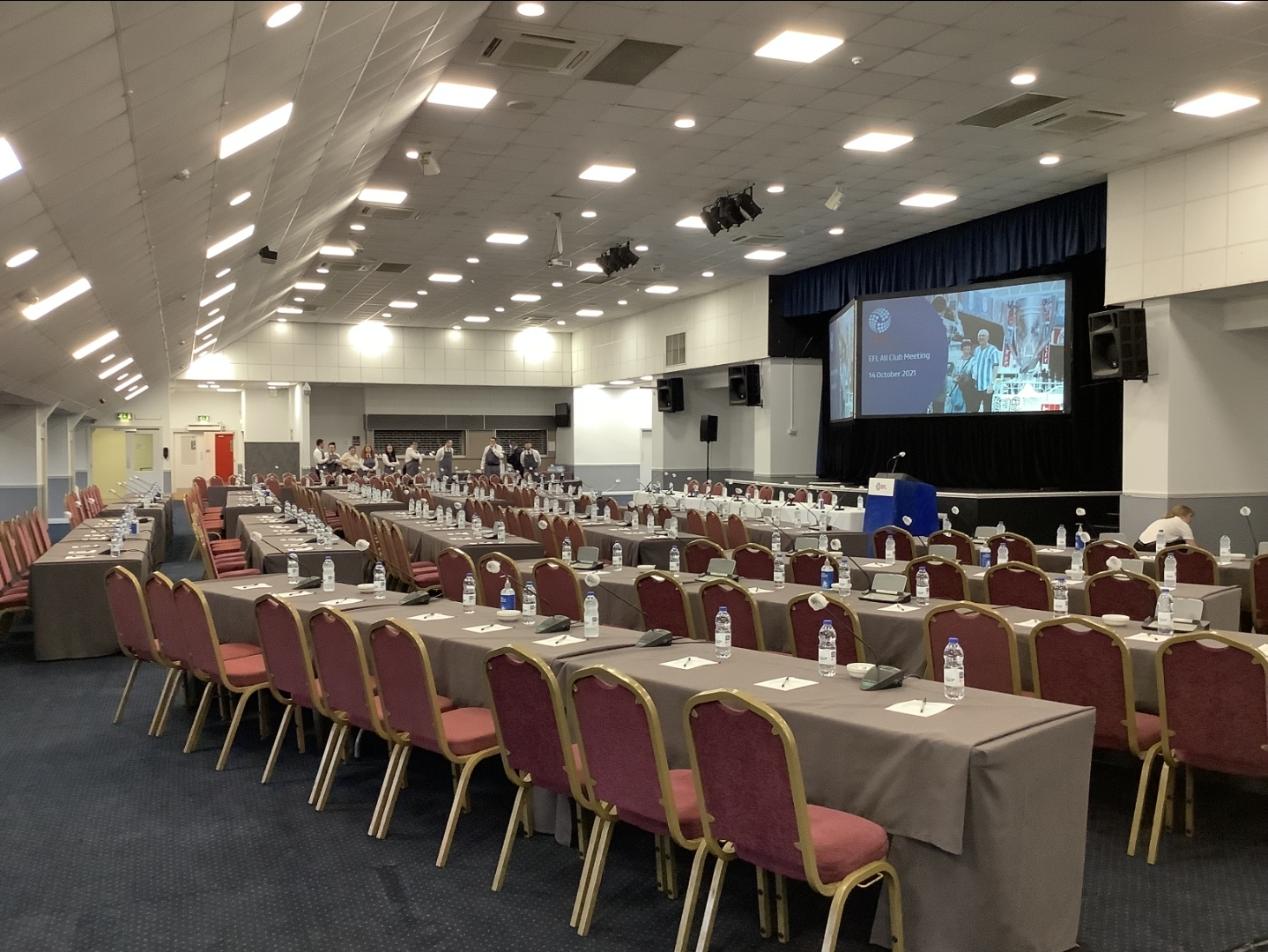 Club operations conference room