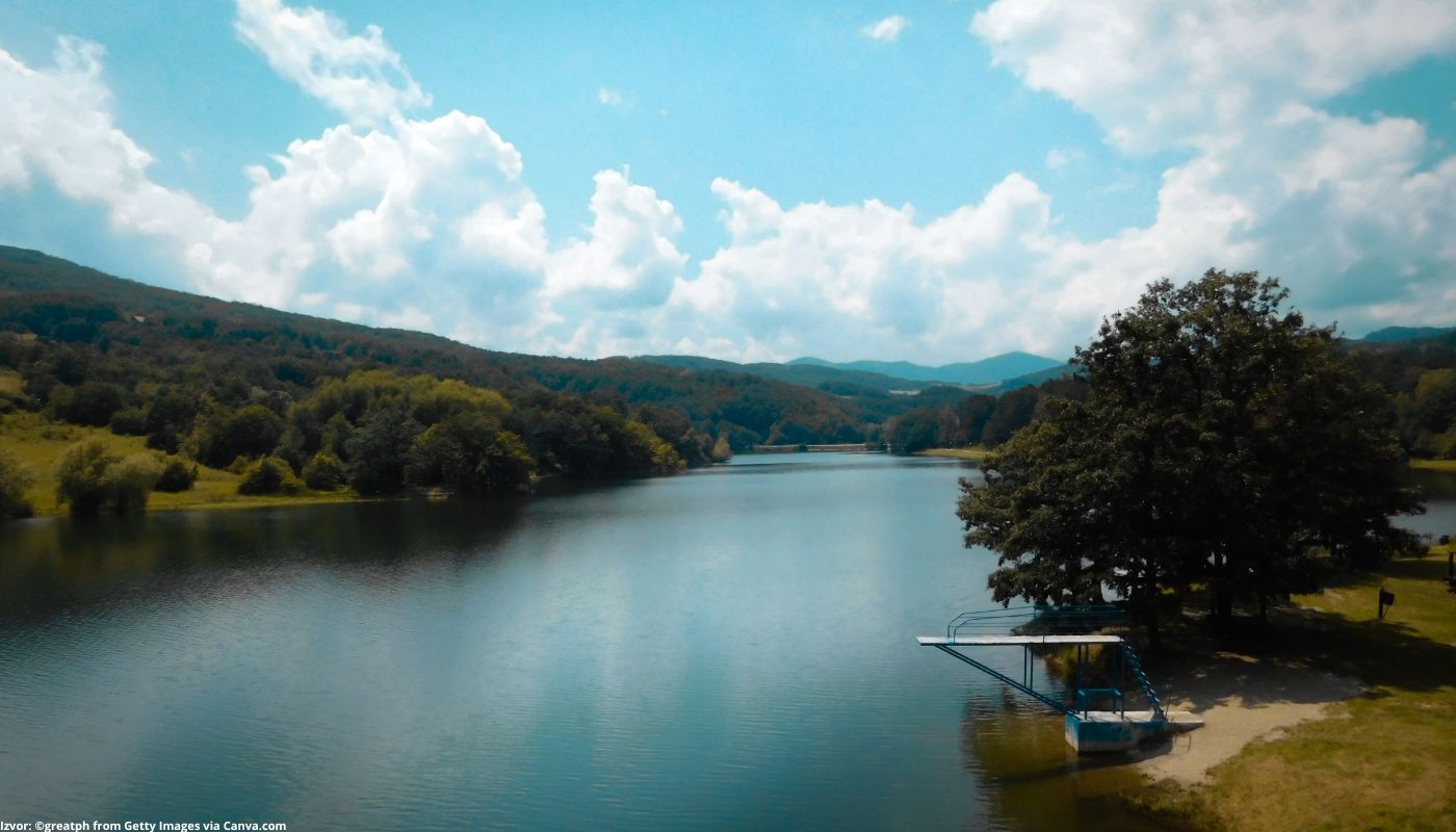 Borsko jezero – lake near Bor