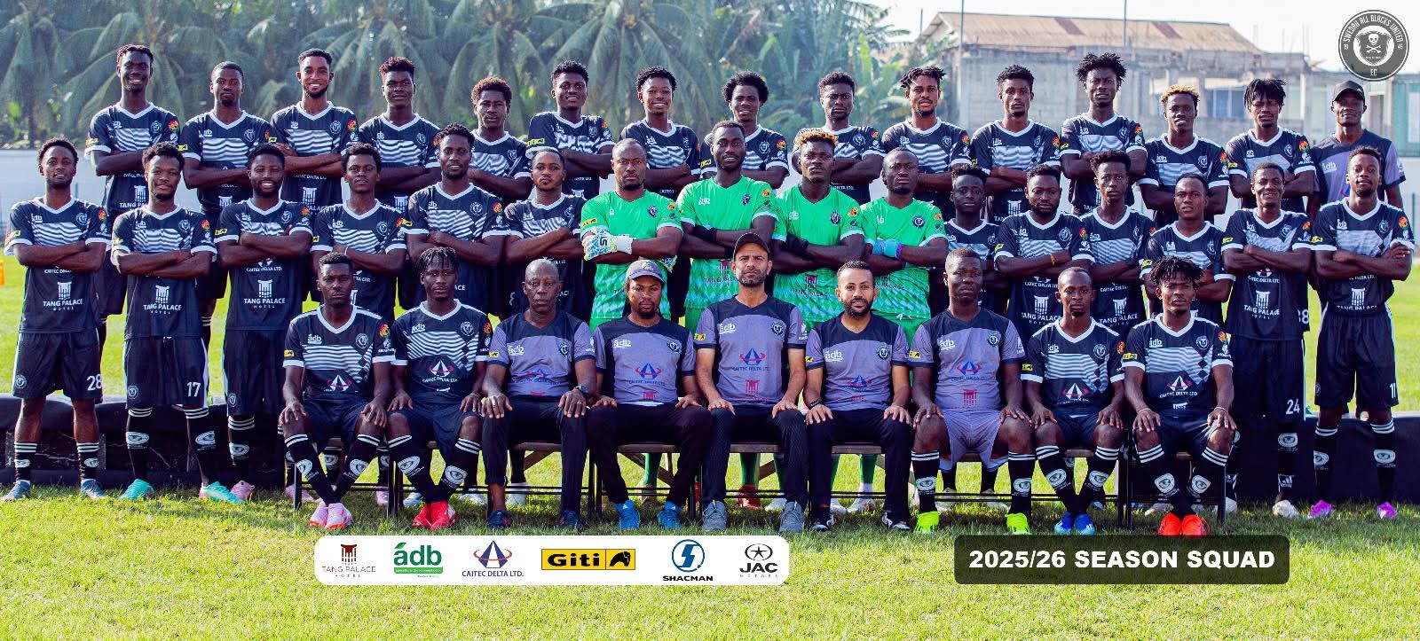 Swedru All Blacks — team photo 2025/26 season